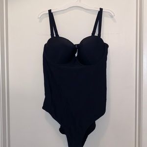 Black swimsuit